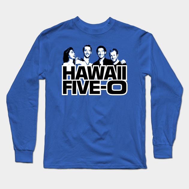 Hawaii Five-O: Time Out Long Sleeve T-Shirt by fozzilized